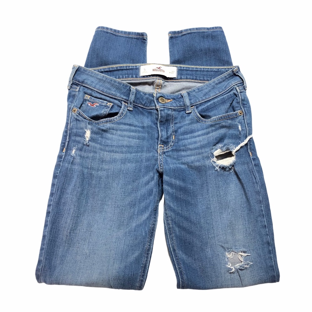 Hollister Distressed Skinny Jeans 0785 - Picture 1 of 10